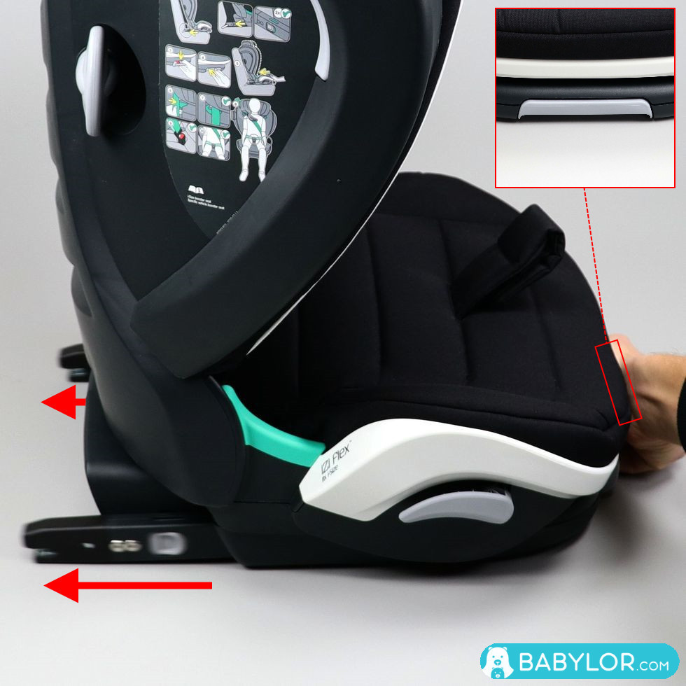 Car seat BeSafe iZi Flex Fix I-Size (fresh black cab)
