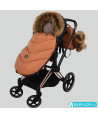 Winter cover Moose Cottonmoose for stroller (black)