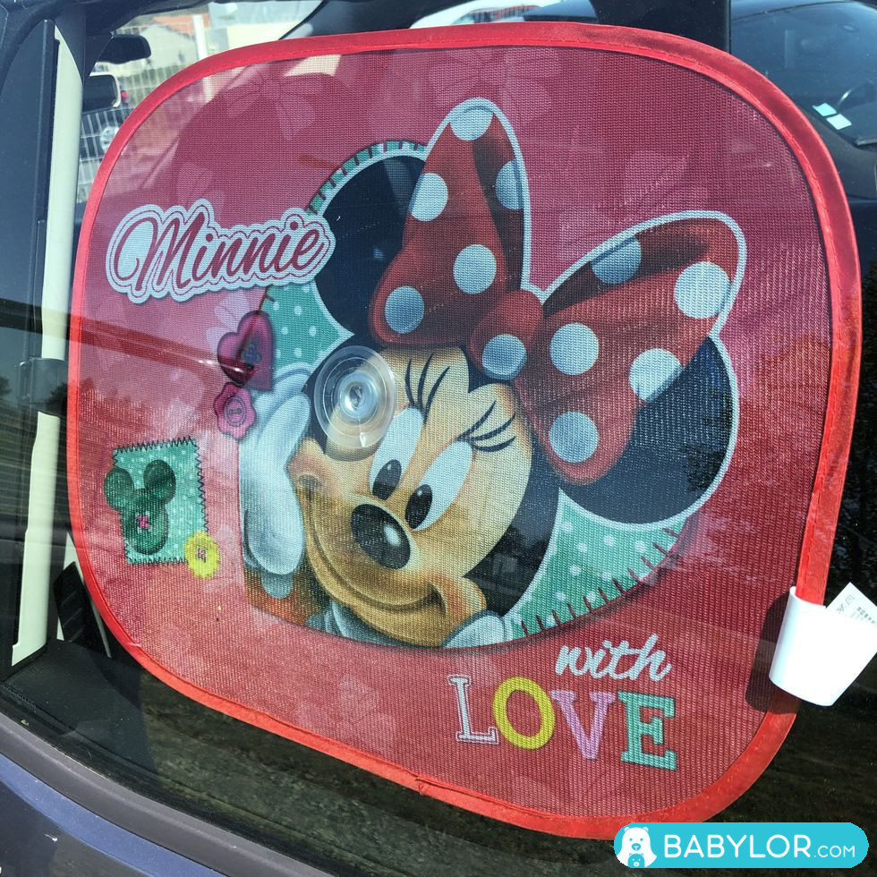 Sonnenblende Disney Minnie with love für Auto