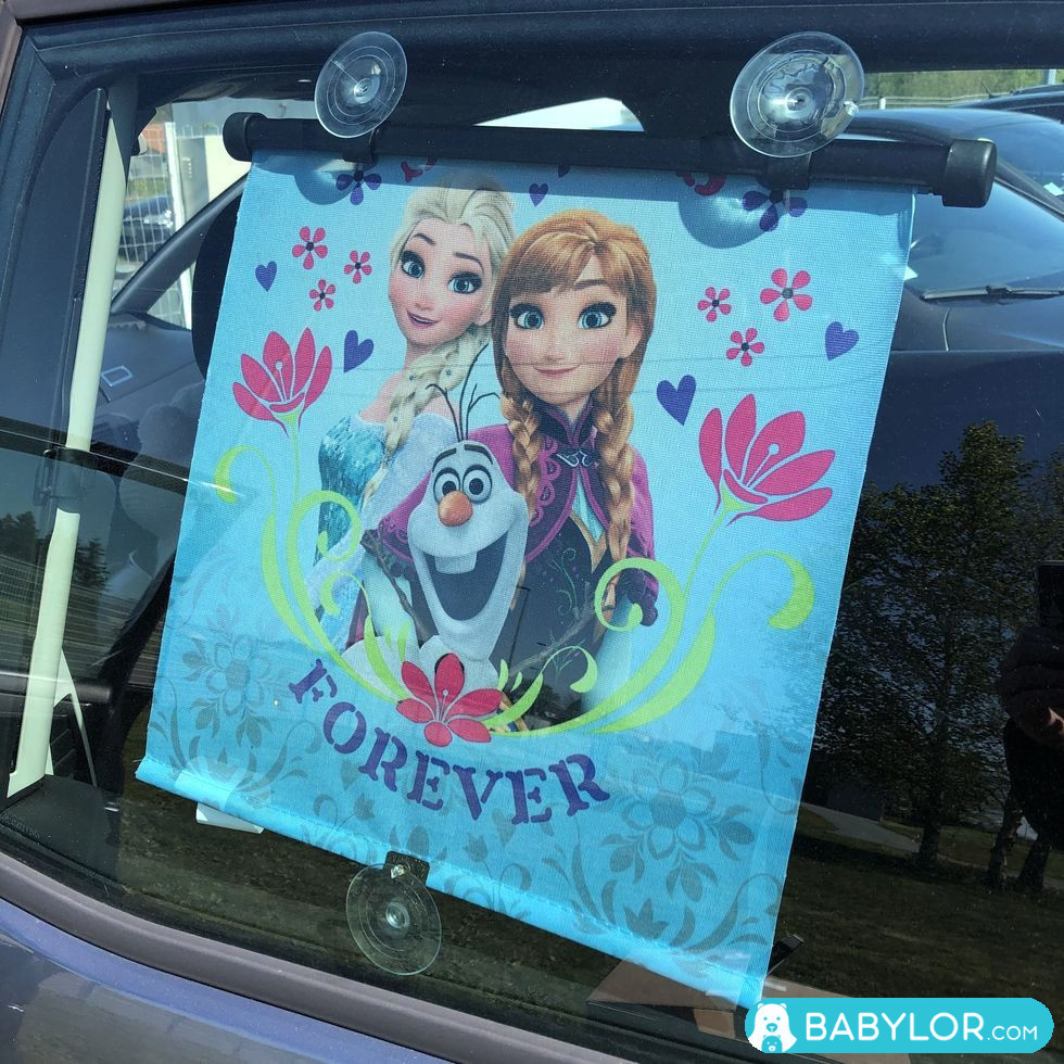 Pare-soleil rétractable Disney La Reine des Neiges sisters forever pour  voiture