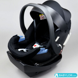 Car seat Cybex Aton 5 (deep black) with Aton Base 2