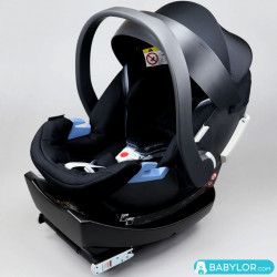 Car seat Cybex Aton 5 (deep black) with Aton Base 2-fix